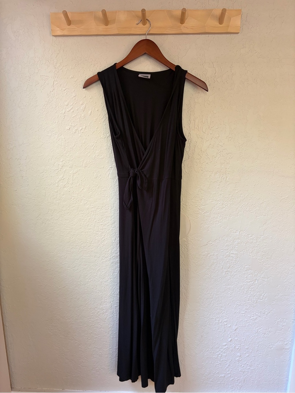 Nom Maternity Black Wrap Jumpsuit